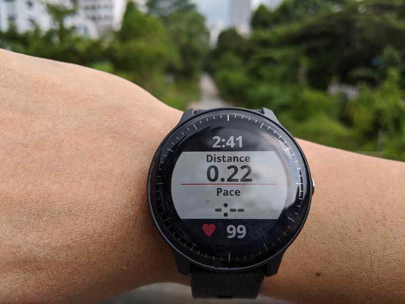 The Garmin Vivoactive 3 Music tracking is rather precise, its how far integrated watch technologies had came to