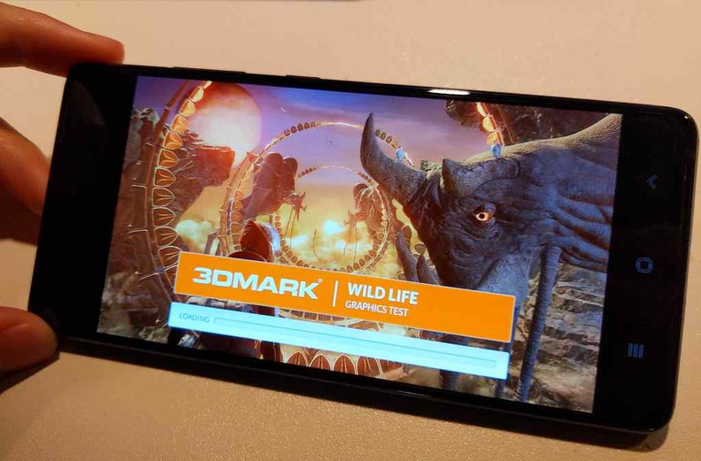The samsung S20 fe has no issues running even the most demanding benchmarks and games