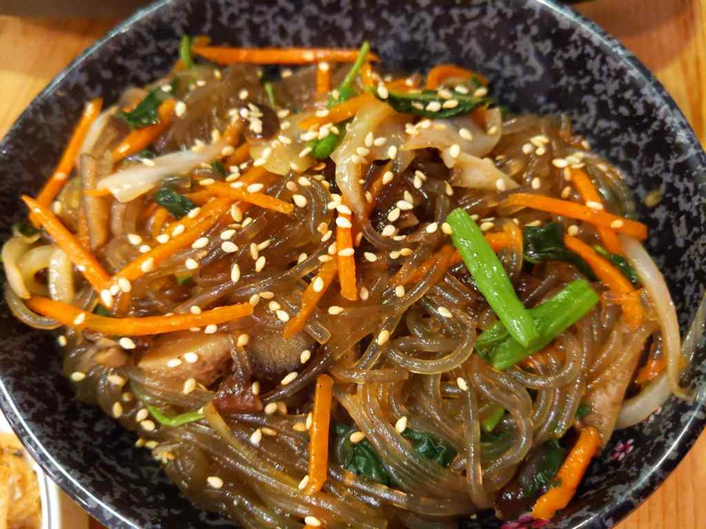 Manna story Korean Japachae Glass noodles ($7.80)