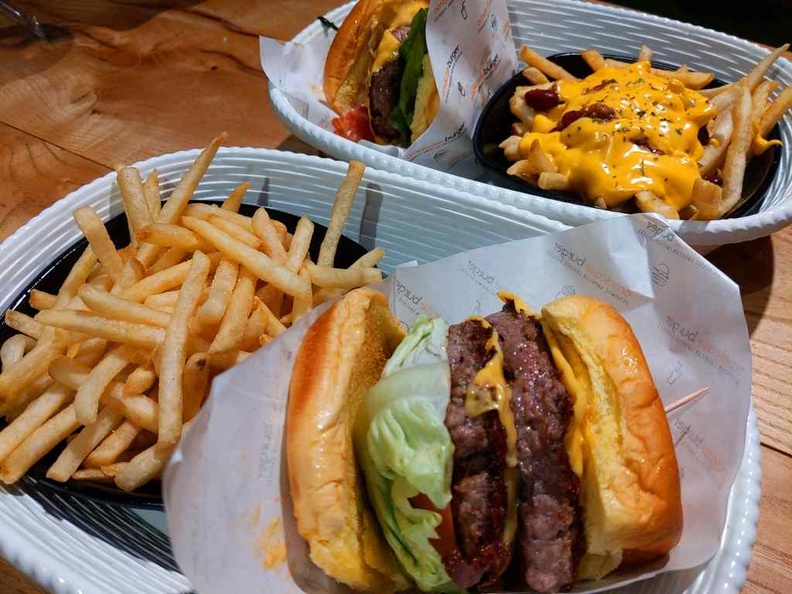 Omakase burgers are a highlight stall here at the Picnic urban food park