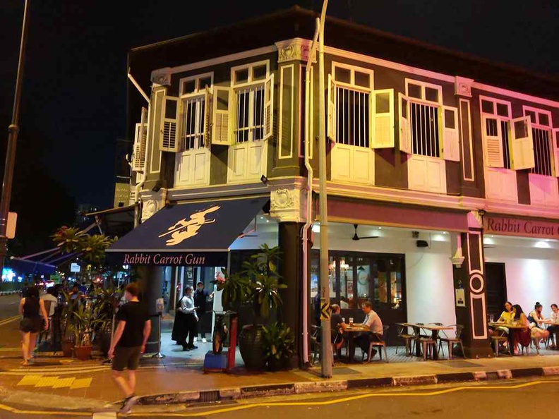 Rabbit Carrot Gun shophouse, a chill British-style pub located at East Coast Joo Chiat area