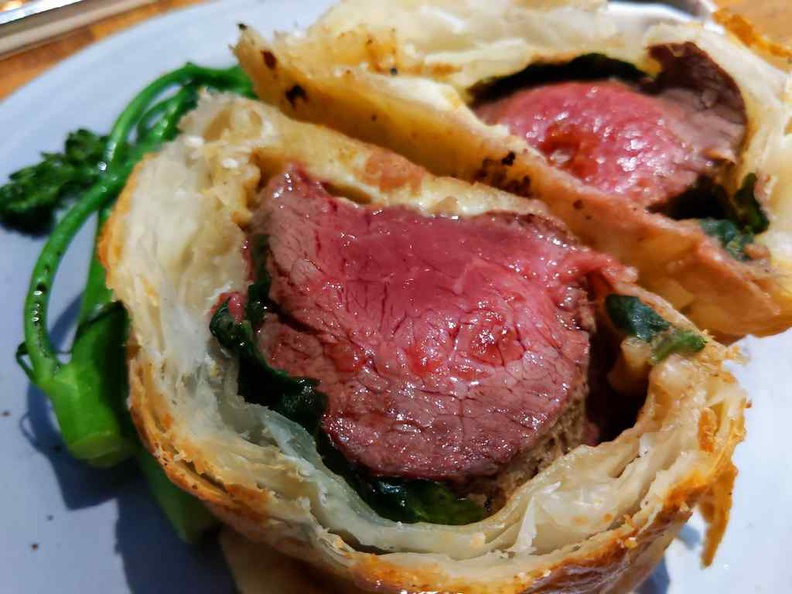 A recommended all time British dish here at Rabbit Carrot Gun would be their Beef Wellington