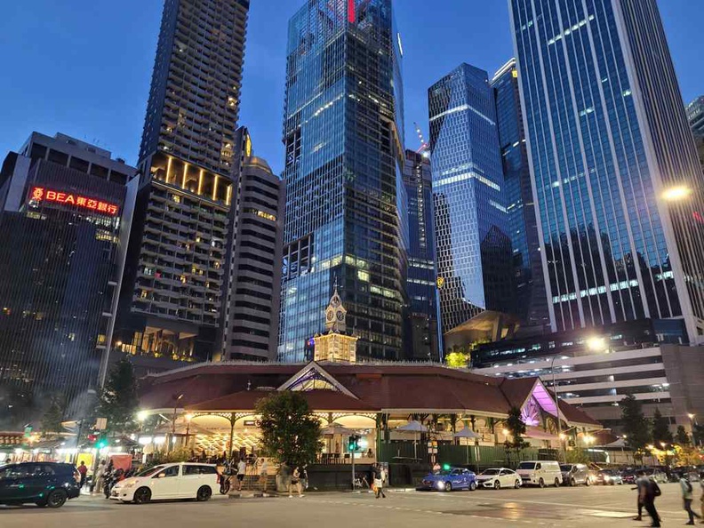 Lau Pat Pat (Telok Ayer Market) in the Central Business District