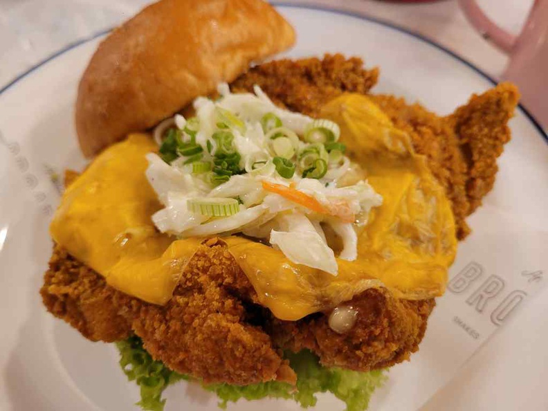 Broadway American Diner Buttermilk Chicken & Cheese ($16)