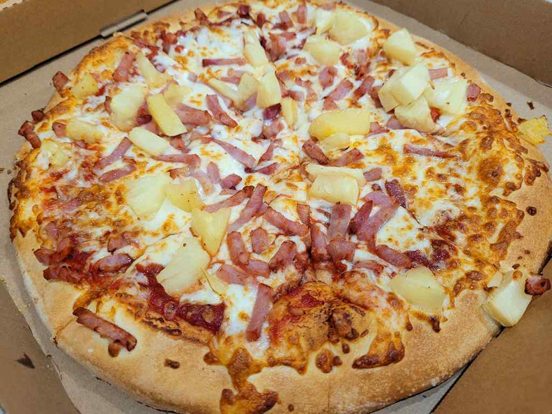 Little Caesars Hawaiian pizza