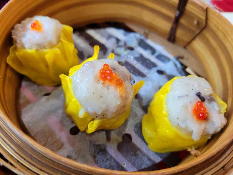 1.30 dim sum siew mai, a pork staple in every dim sum offering.