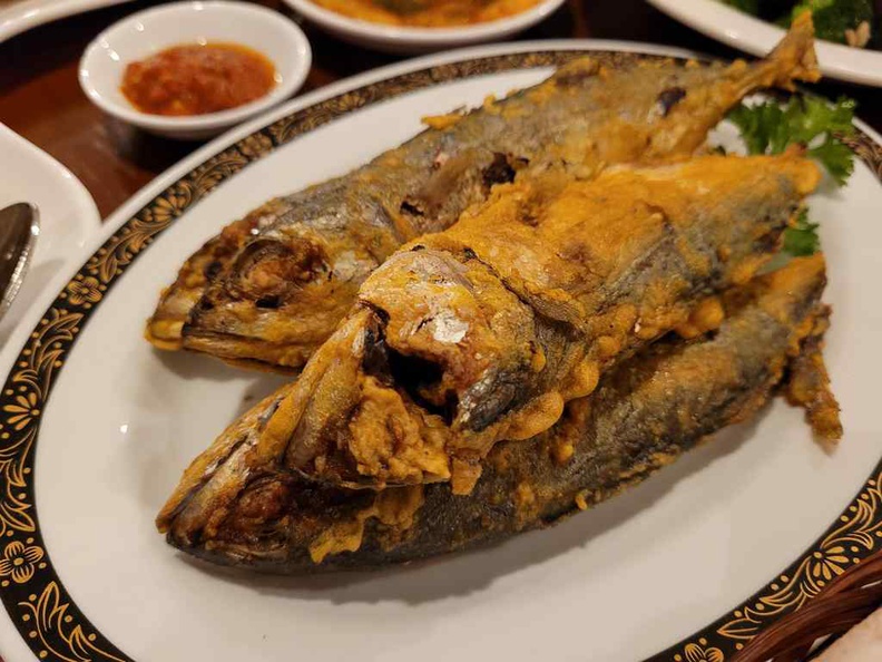 Ikan Goreng is a crispy treat, and it is juicy on the inside without being too dry