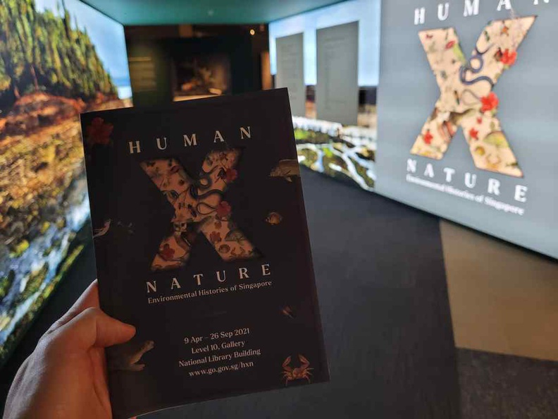 Human x Nature Exhibition pamphlet