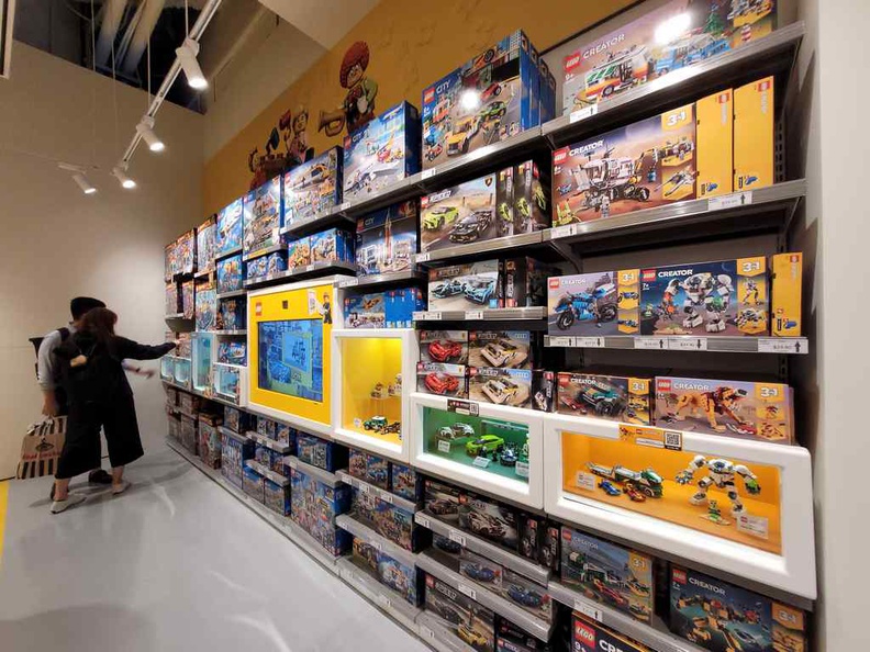 Creator and city ranges at Lego Store Suntec