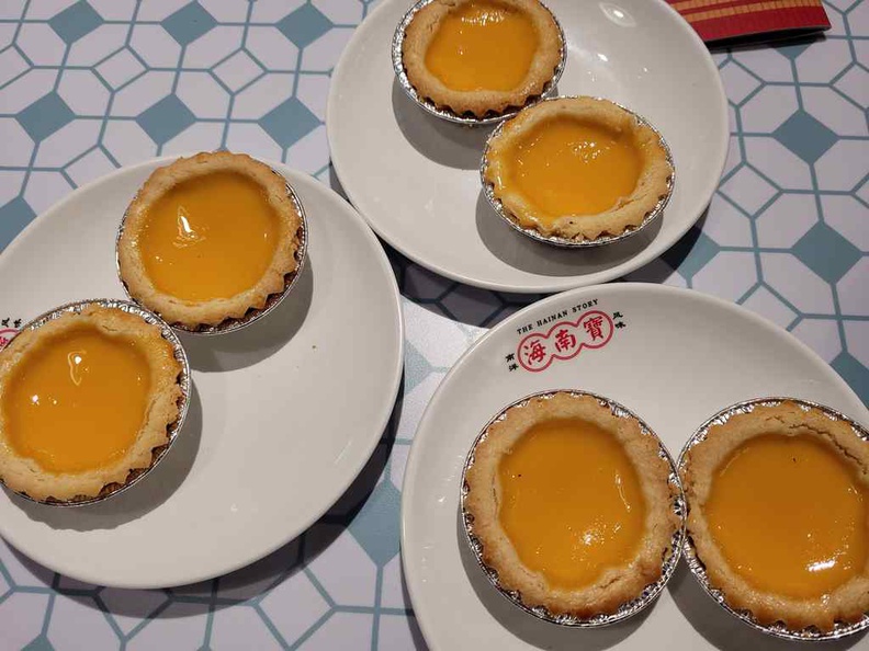 I would recommend their standard egg tarts, their Gula Melaka egg tart tastes almost the same