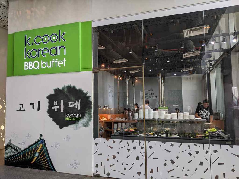 Welcome to K cook buffet at Orchard Central