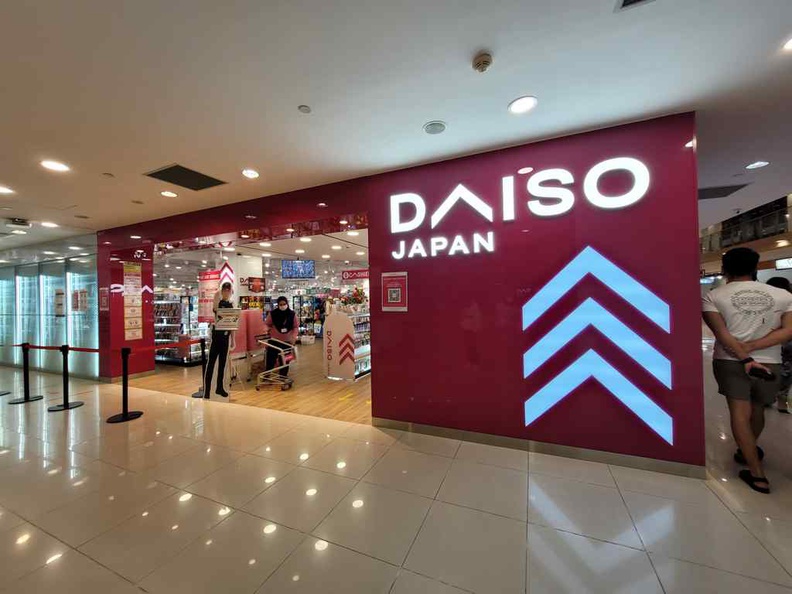 West Coast plaza Daiso store