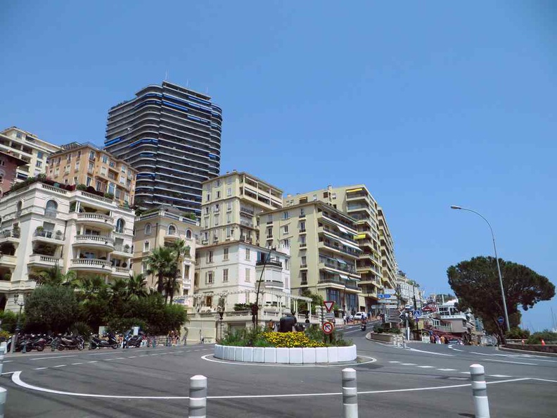 The Monte Carlo Monaco GP F1 track, right here in the heart of Monaco city