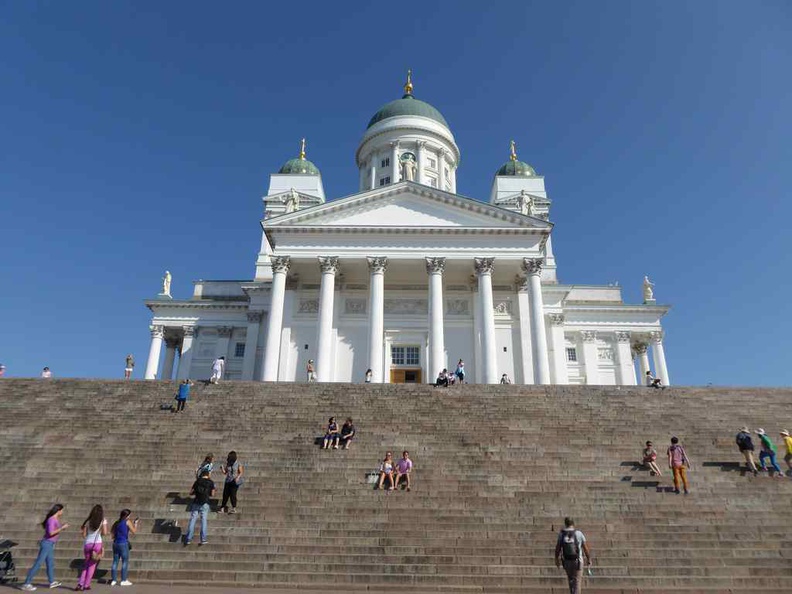 Helsinki Cathedral, the most iconic building in the city and highly recognizable landmark of the city