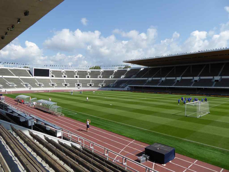 Helsinki Finland Olympic stadium, which hosted the 1952 Olympic Games