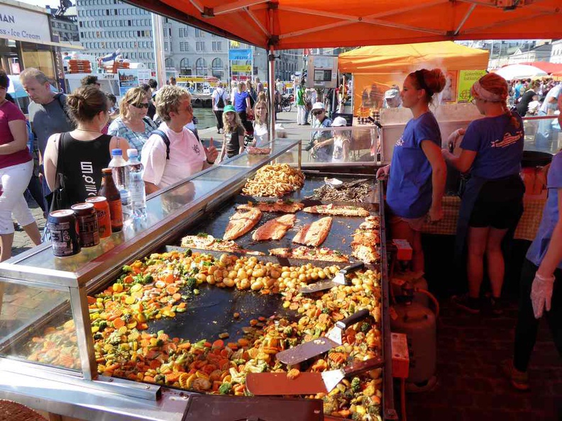 Helsinki Finland Market lunch, it is quite a hearty gastronomical affair