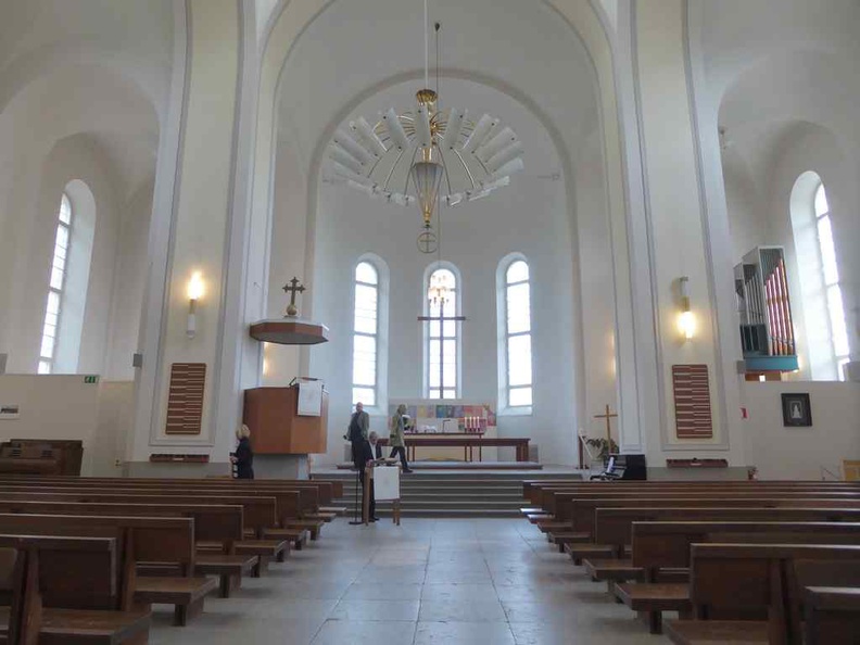 Interior of Suomenlinna Church