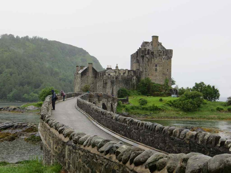 Eilean Donan Castle, one of the many castles here in medieval Scotland