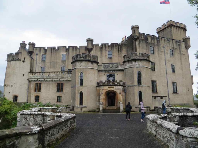 Main entrance of Dunvegan Castle