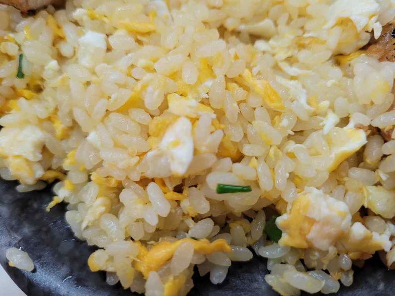 It is cooked using short grain stubby rice