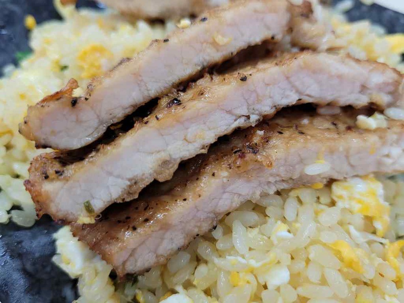 Pork Cutlet is well marinated with spices with a juicy interior