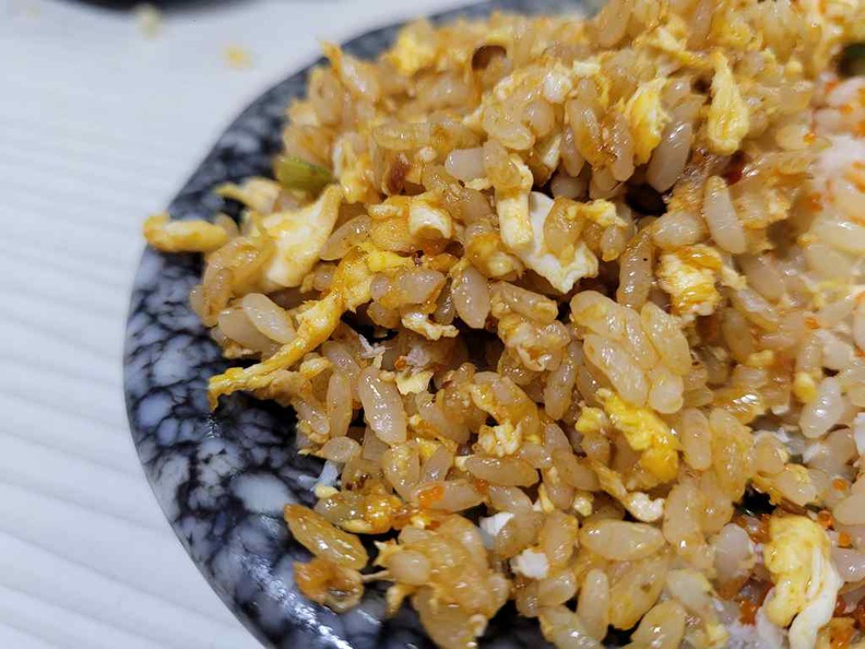 The mala rice is flavourful and good if for your mala fix. Though I would stick to regular egg fried rice as it is still their best offerings