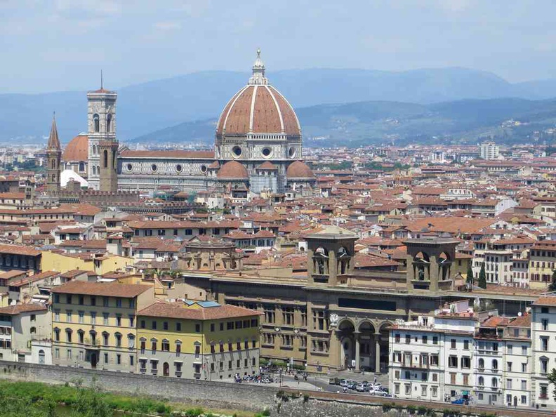 Florence, Italy from afar