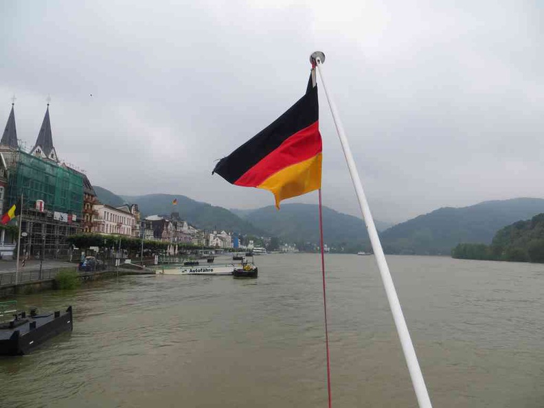 Cruising along the River Rhine