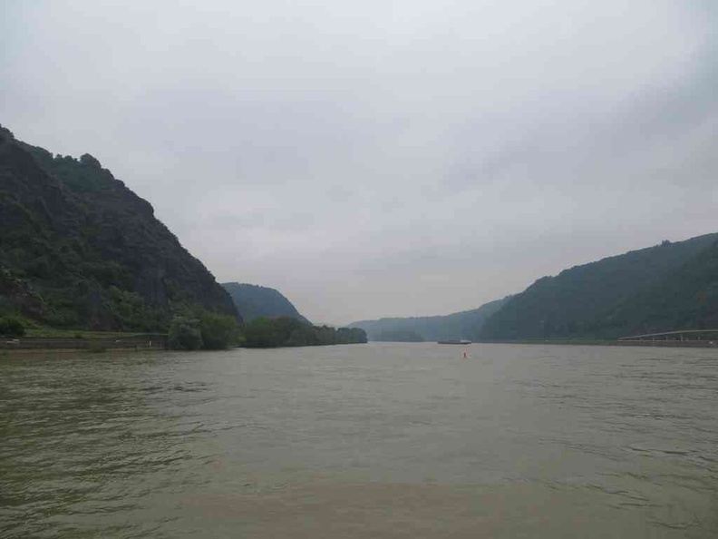 Sailing along the River Rhine