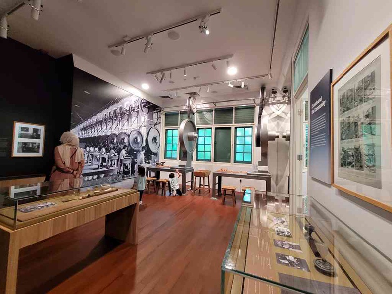 Bukit Chandu opium factory exhibit gallery
