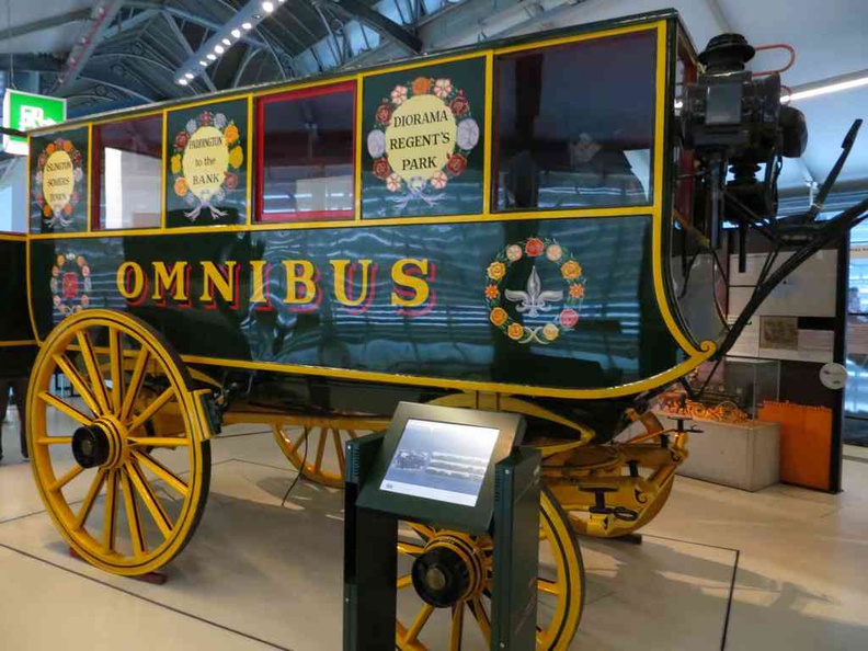 Early London Horse drawn general Omnibus