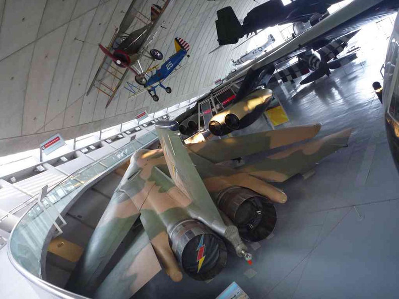 Inside the American air museum, jammed packed with US classics and more modern planes