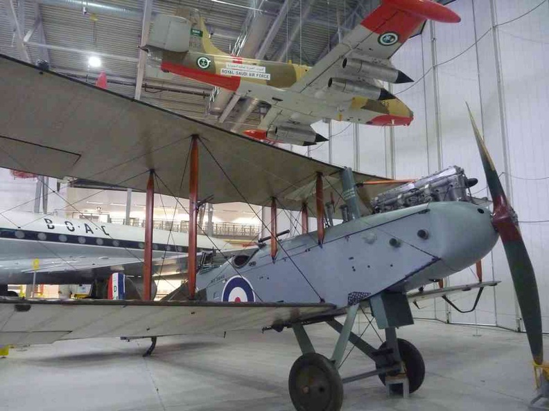 Imperial War Museum Duxford Biplanes of the air, like this Airco DH.9 from the Royal Air Force/Royal Flying Corps