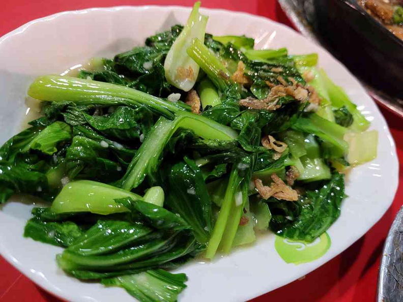 $3 vegetables are a great budget-friendly side to go with your claypot meals