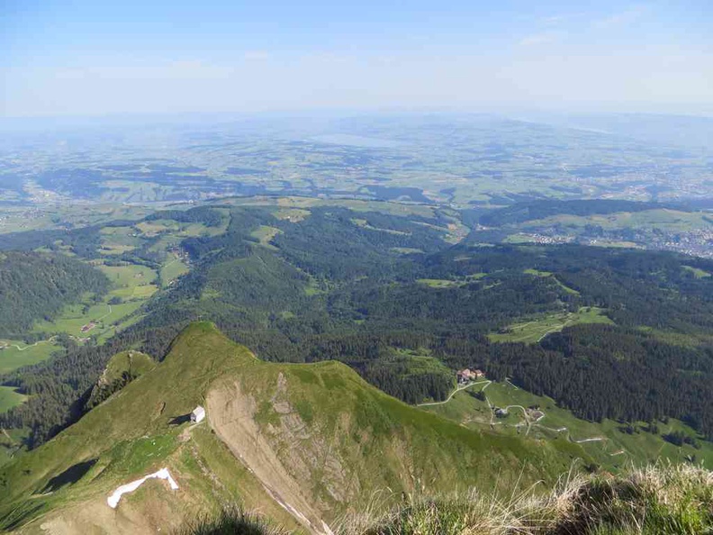 View out from the top of Mt Pilatus