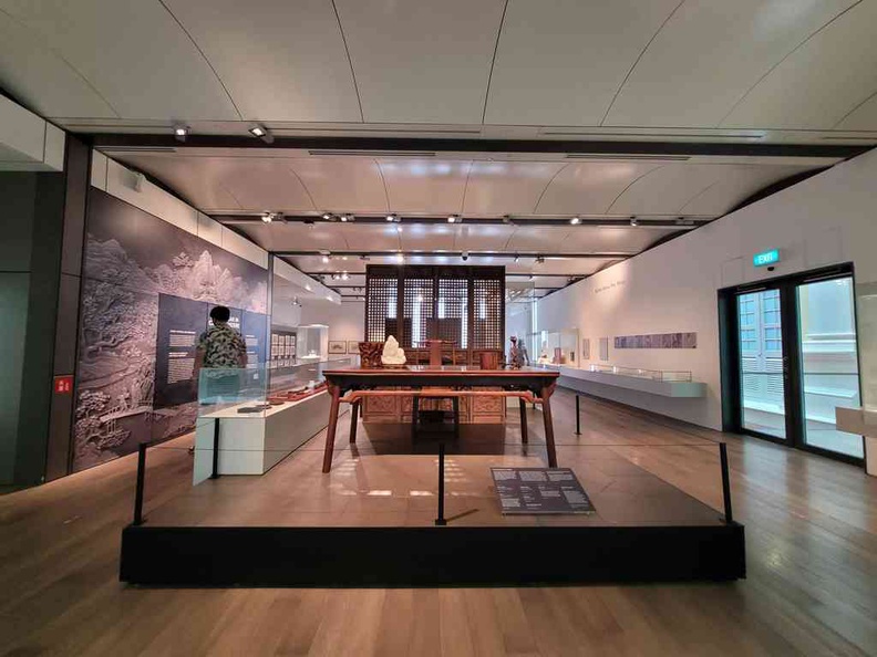Asian Civilisations Museum Scholars gallery within the Kwek Hong Png wing