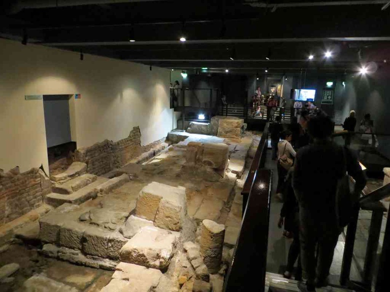 Subterranean grounds Roman Bath