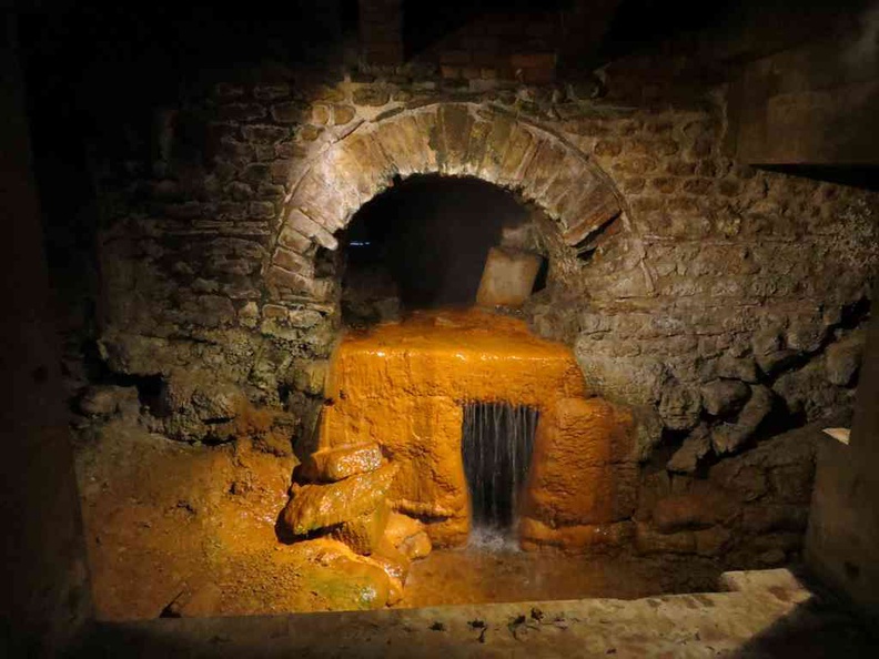 Aquaducts which forms part of the city early drainage system Roman Bath