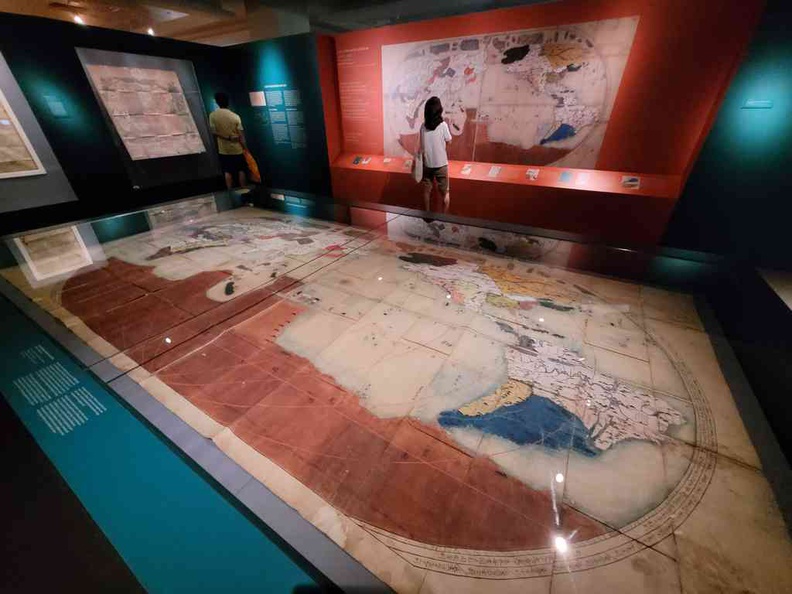 Mapping the world nlb exhibition Vast early world maps made from early sea explorations and mapping techniques to gauge distances