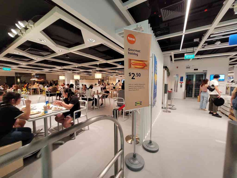 The restaurant is the main highlight here Ikea JEM Jurong and thats what draws the crowds. Ironic for a furniture shop