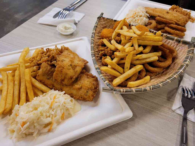 Master Chippy fish and chips offers rather good value fish and chips for the offerings