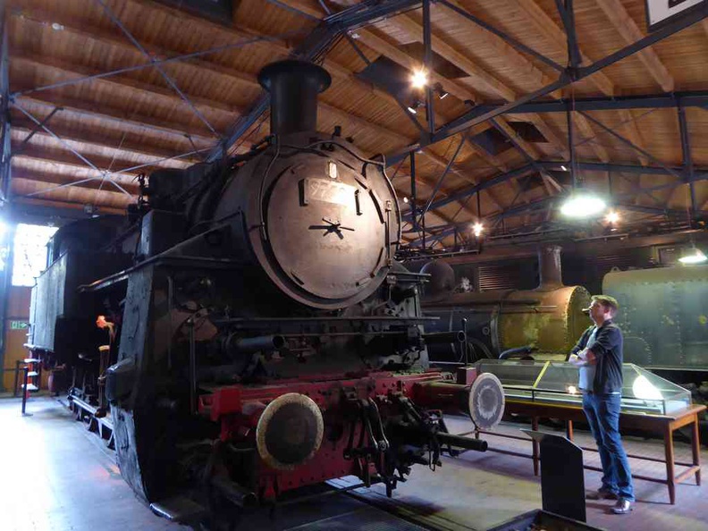 Learn about the era of steam locomotives in Germany and the city rail infrastructure and public transport int he train shed