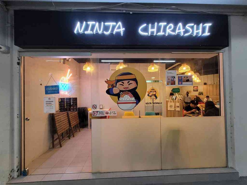 Ninja Chirashi Store front at Tampines Street 81