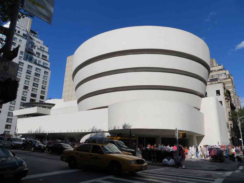 The Guggenheim Museum in New York City 5th Avenue