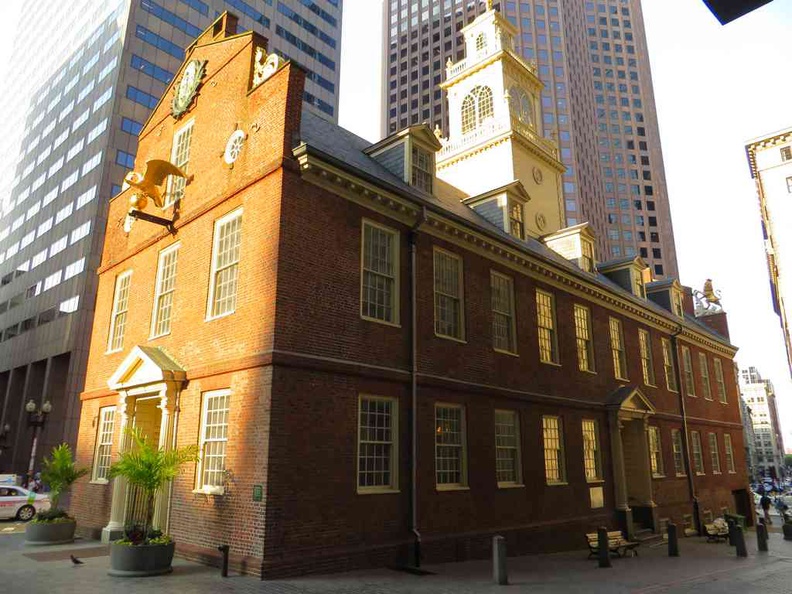 The Boston Old state house
