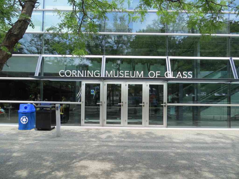 Welcome to the Corning Museum of Glass, at New York state