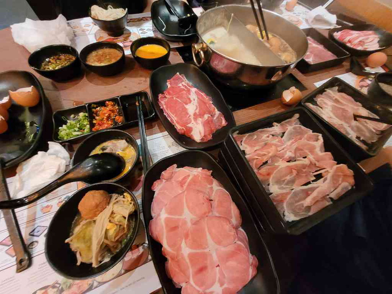 Suki-Ya Sukiyaki and Shabu Shabu offers a fun Japanese dining experience and great for groups