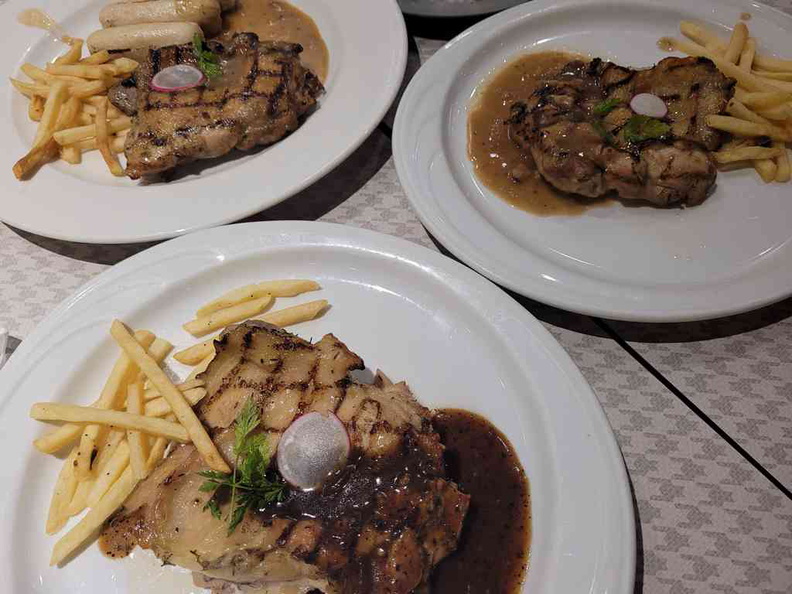 The western grille spread. Their char-grilled chicken are one of their best offerings