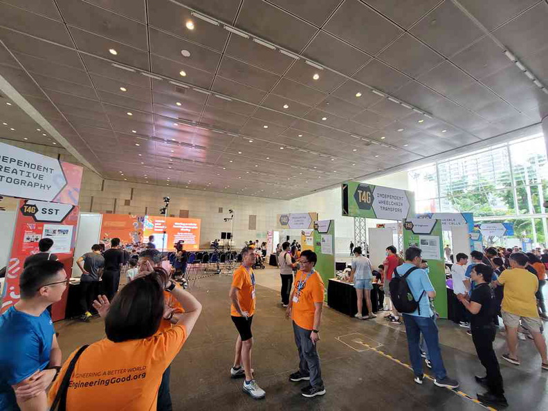 Tech for good 2022 Event grounds at the National Library ground atrium