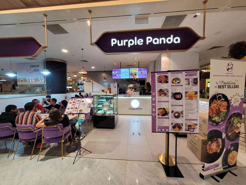 Purple Panda store front and kitchen at Somerset 111